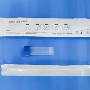 5ml Virus Sampling Flocked Swab Virus Collection Tube CE/ISO/FDA/Fsc Certification