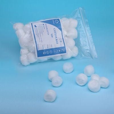 Disposable Absorbent Medical Colored Wool Cotton Ball