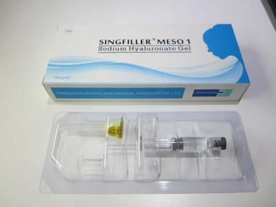 Pharmaceutical Grade Crosslinking or Cross-Hatching Singfiller Skin Booster Hyaluronic Acid