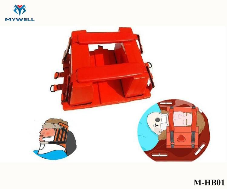 M-Hb01 Detachable Medical Backboard Head Immobilizer for Hospital