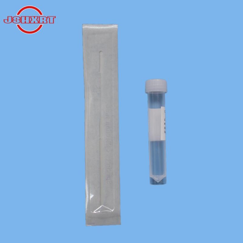 2ml Universal Sampling Transportation Nasal Nasopharyngeal Throat Flocked Nylon Swab