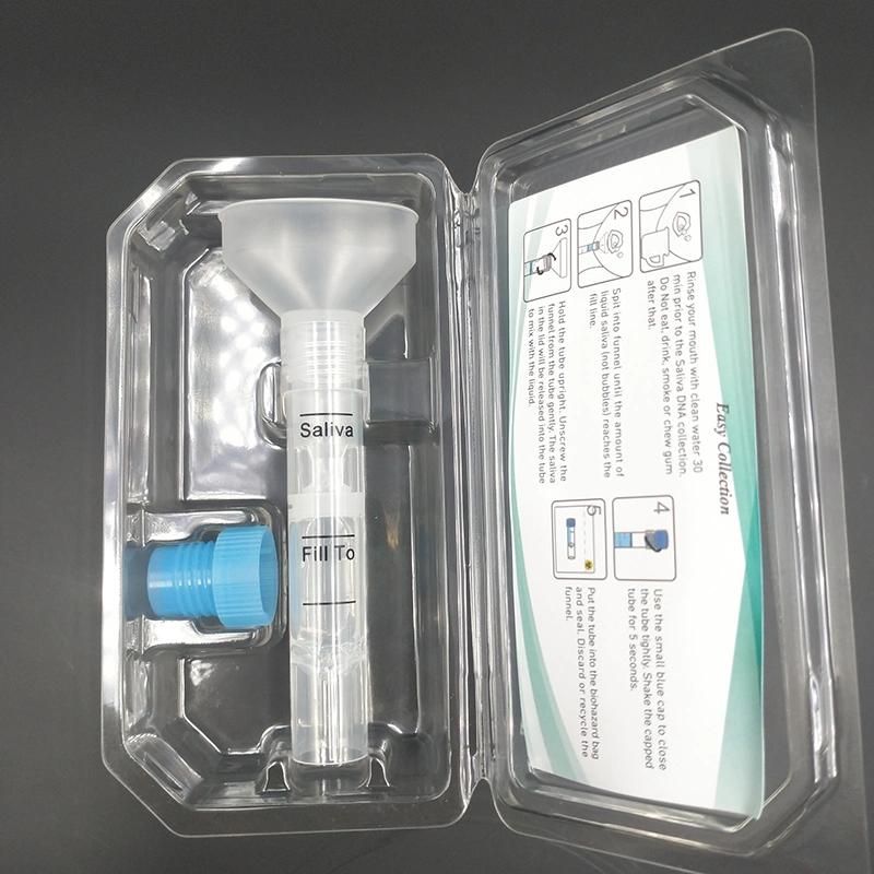 Disposable DNA Sampling Collection Saliva Diagnostic Test Kit Manufacturer