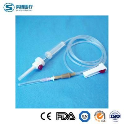 Sunton Prime Blood Transfusion Set China Infusion Set Supplier Exchange Blood Transfusion Set Medical Disposable Blood Transfusion Set