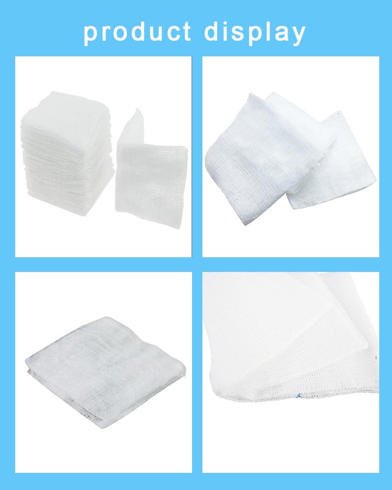 Cotton Gauze Swab with X Ray Detectable