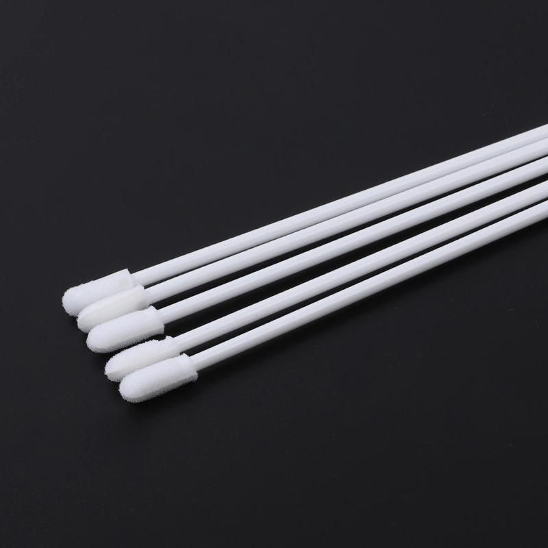 New Design Cleaning Foam Medical Sterile Swabs with Plastic Sticks