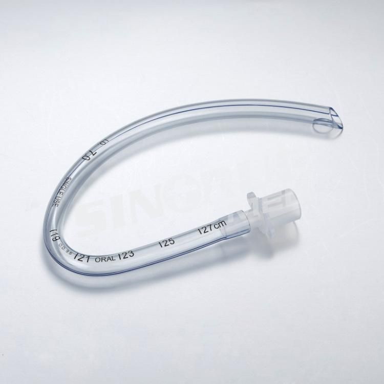 Hospital 2.0mm-10.0mm Disposable Medical Oral Preformed Tracheal Tube