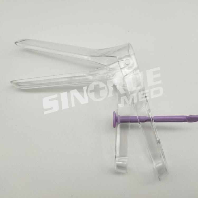 High Quality Disposable Medical Fastener Type Vaginal Speculum