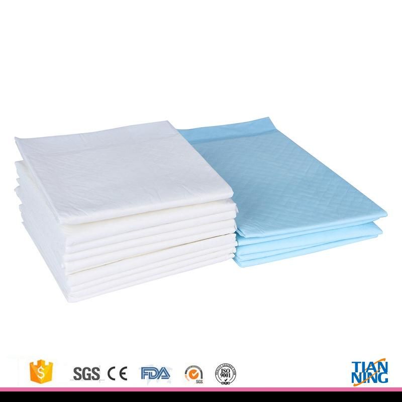 OEM Wholesale Disposable Underpads 60X90cm Waterproof Hospital Bed Pads Incontinence Adult Underpads Absorbent Extra Large Bed Mats Patients Medical Underpads