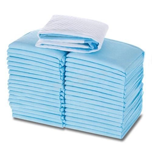 Blue Disposable Bed Underpad for Baby Adult Use