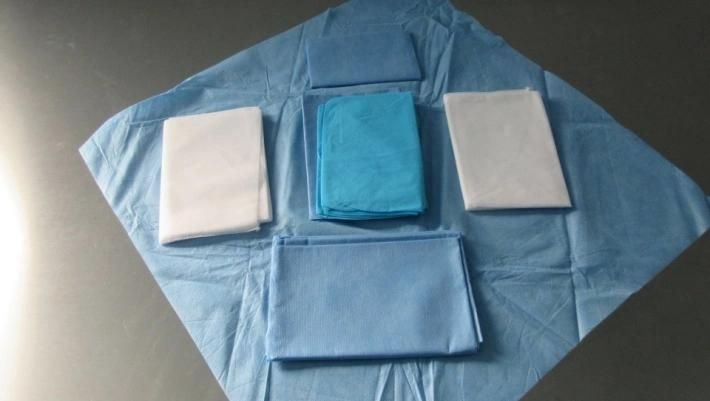 CE 13485 Factory OEM Medical Consumables Surgical/Wound Care/ Circumcision Procedure Pack/Basic Sterile Drape Set Pack Dressing Kit