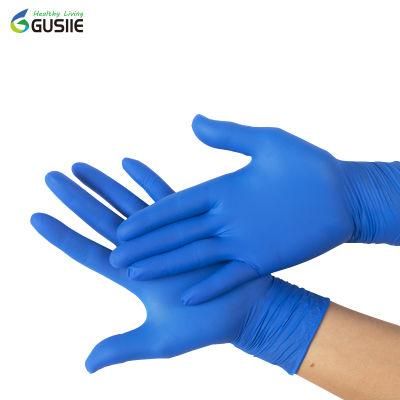 Examination Disposable Nitrile Gloves Protective Glove Powder Free