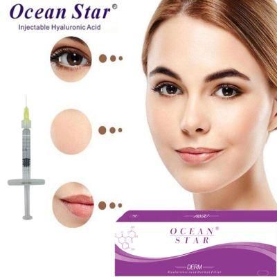 2ml Fine/Derm/Deep Ocean Star Hyaluronic Acid Dermal Filler