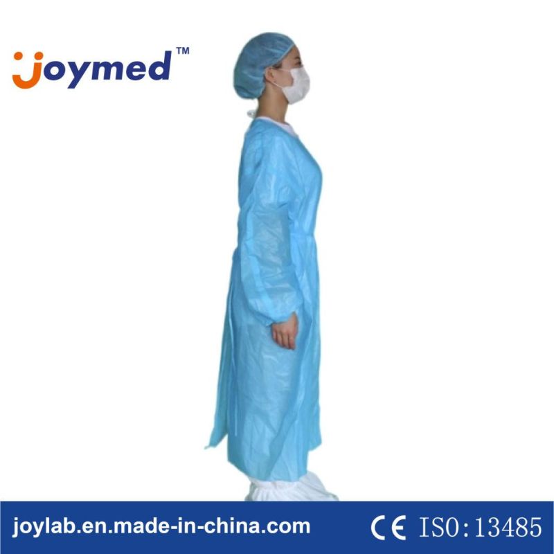 Medical Isolation Gown Disposable PP+PE Protective Clothing Surgical Gown