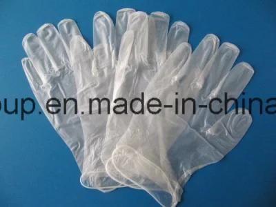 Clear Powder Powder Free Disposable Medical Vinyl Gloves