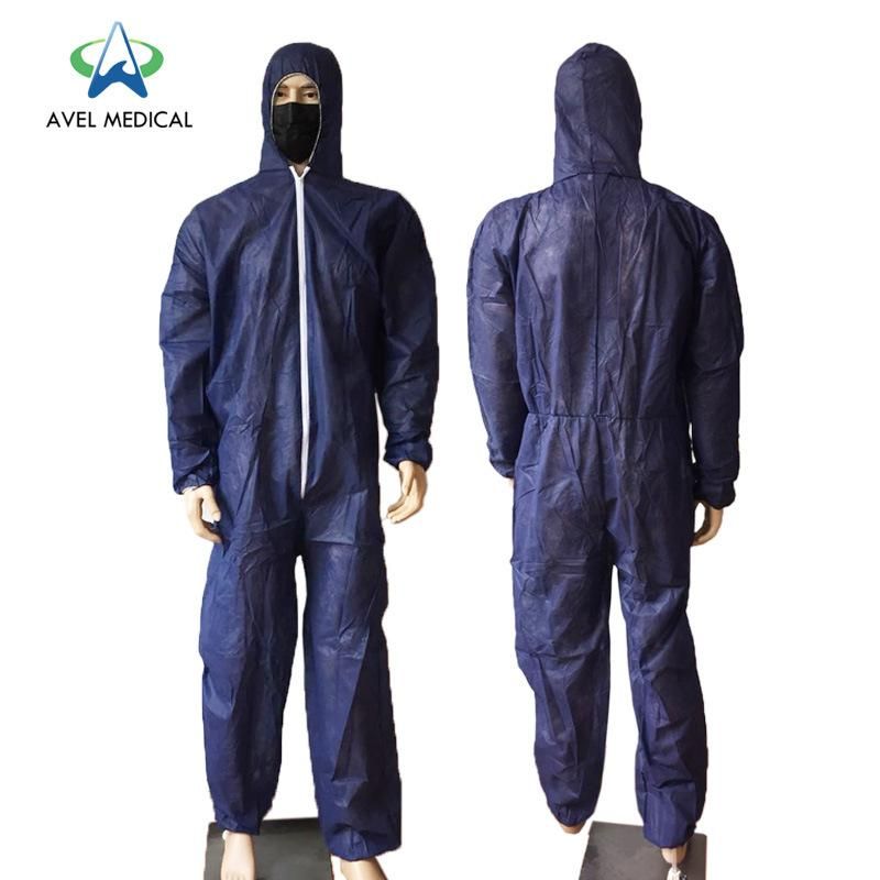 Dental PP+PE Waterproof Isolation Gown SMS Nonwoven PP Disposable Isolation Gown Civilian Use Isolation Gown Protective Clothing