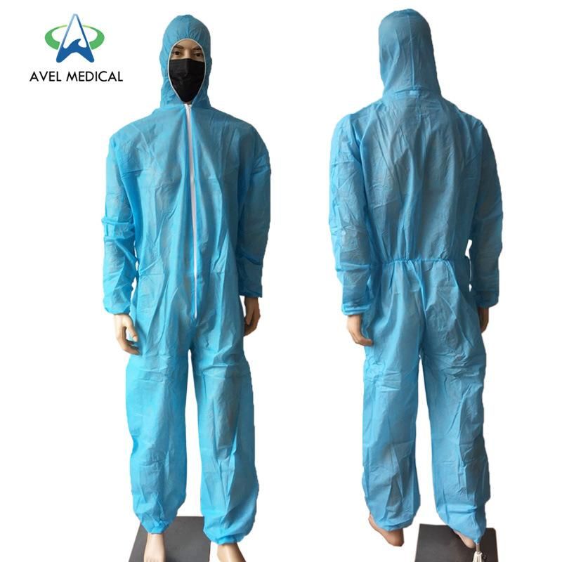 Waterproof Non-Woven Personal Disposable Chemical Isolation Protective Clothing