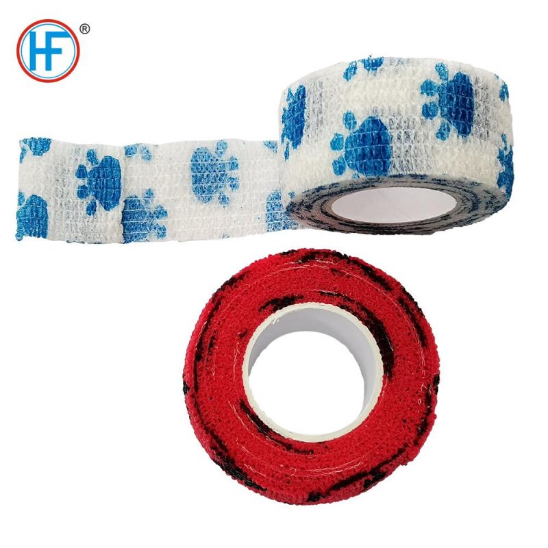 Self Adhesive Bandage Wrap Tape Stretch Self Adherent Cohesive Toe Tape