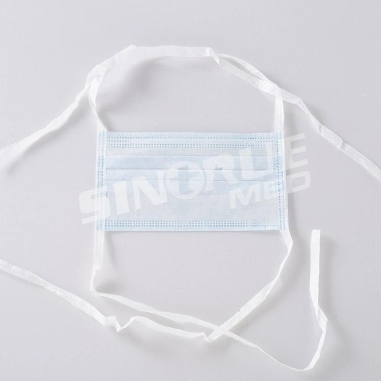 Disposable 3ply Lace-up Medical Face Mask