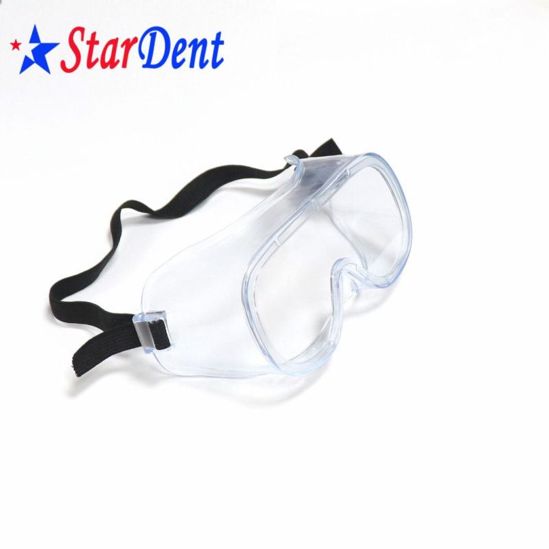 Anti Virus Disposable Transparent Medical Eye Protective Safety Goggles Manufacturer