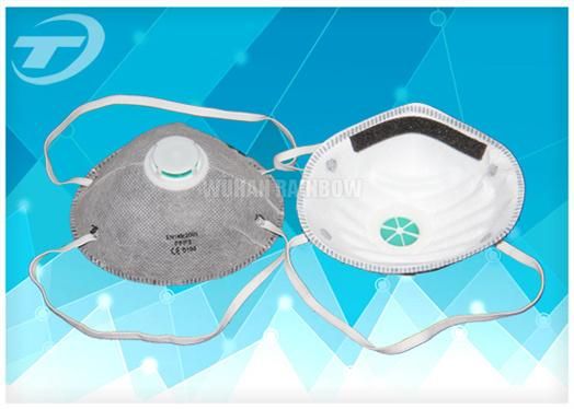 Wind/Sand/Soot/Pm2.5/Filter N95/KN95/FFP1/Respirator FFP2 Face Mask with Valve Non Woven Fabric Disposable Anti Air Pollution Dust Mask