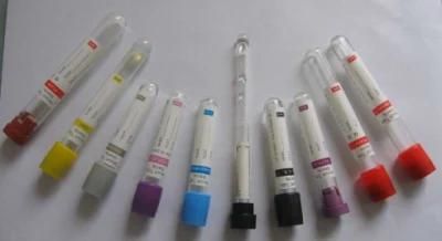 Medical Plain/Procoagulation/Gel&Clot Activator/ Glucose/PT/Heparin/EDTA K2 K3/ESR Vacuum Blood Collection Tube CE FDA