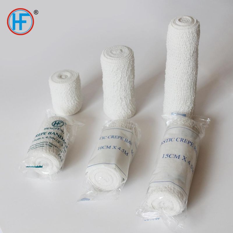 Elastic Crepe Bandage for First Aid for Sports, Medical, and Injury Recovery