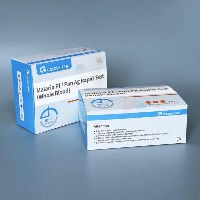 Whole Blood Test Malaria in Vitro Diagnostic Rapid Test Malaria PV Pan Antigen Test