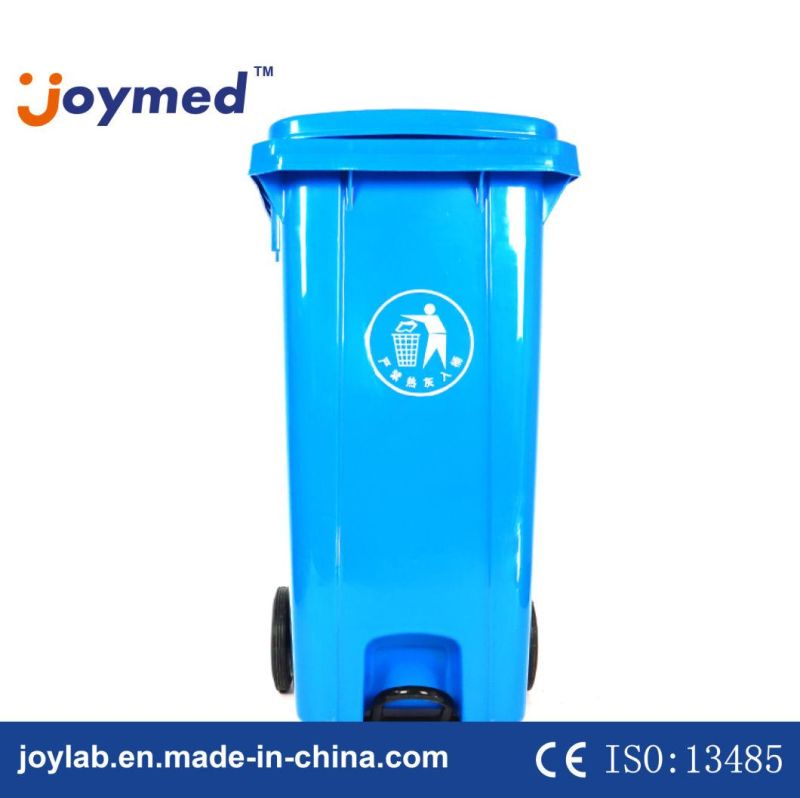 Outdoor Hospital Medical Plastic Garbage Bin Trash Can 120 Liter 240L Waste Bin