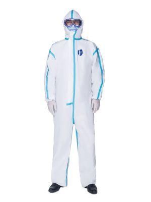 Low Price Non Woven Virus Prevention Medical Protective Clothing Disposable Coverall with Hood