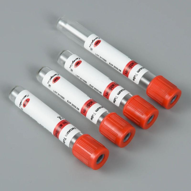 Siny Serum Tube No Additive Empty Plain Vacuum Blood Collection Tube with CE