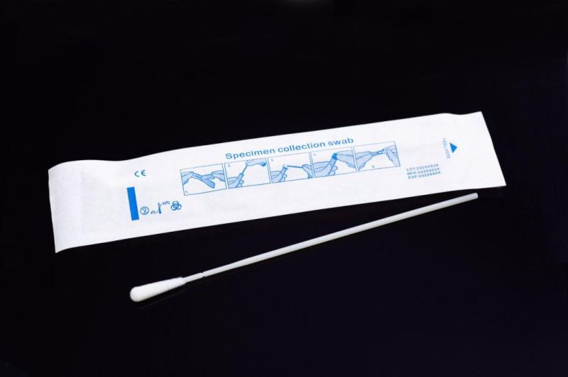 Virus Test Collection Nylon Flocked Oropharyngeal Throat Swabs