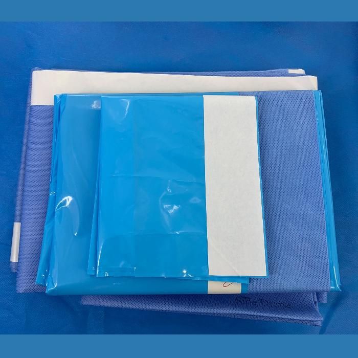 Ce Manufacturer Sterile Laparoscopy Drape Packs for Surgery Dressing