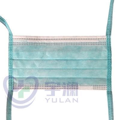 Disposable Medical Protective Surgical Face Mask with Tie on Type II