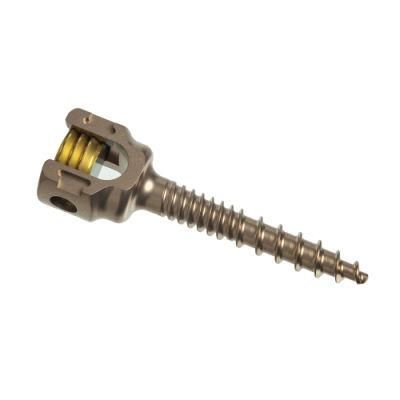 Quality Assured Orthopedic Surgical Implants 5.5mm Monoaxial Pedicle Screw Double Threaded Spine Implant Spinal Pedicle Screw
