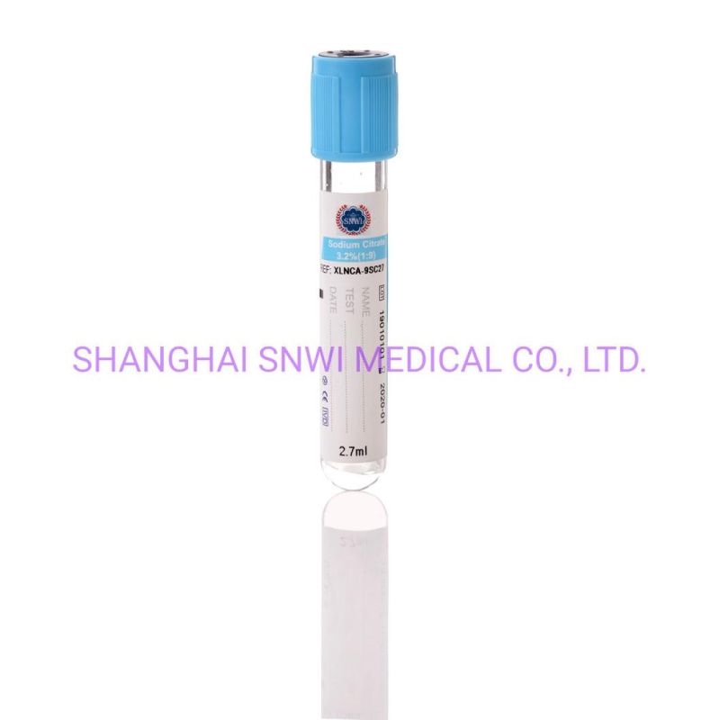 Disposable Medical Supplies Purple Cap Vacuum Pet or Glass EDTA K2 K3 Blood Collection Tube with CE ISO Certificate