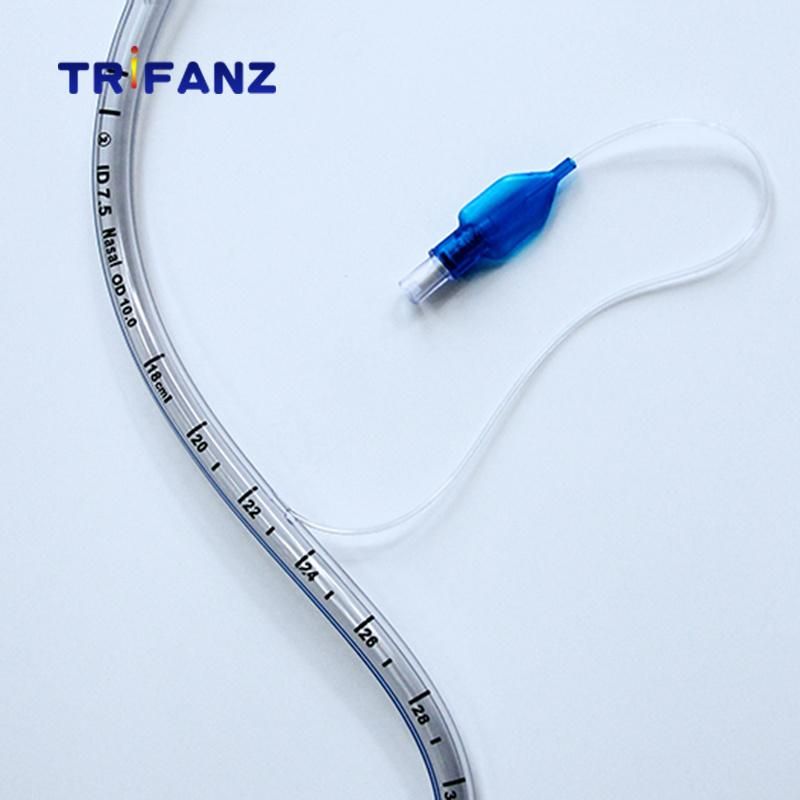 Dispossable Oral Preformed Endotracheal Tubes Cuffed for Hospital