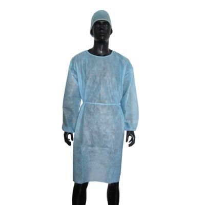 Hospital SMS Disposable Isolation Gown, Yellow Isolation Gown