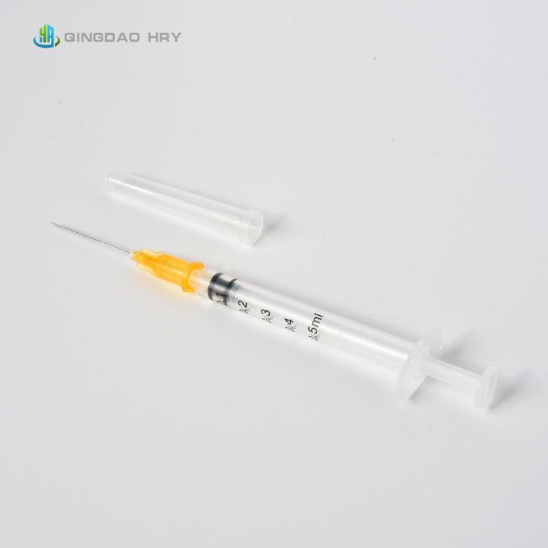0.5 Ml Auto Disable Syringe with CE ISO Certificate Hospital Equipment