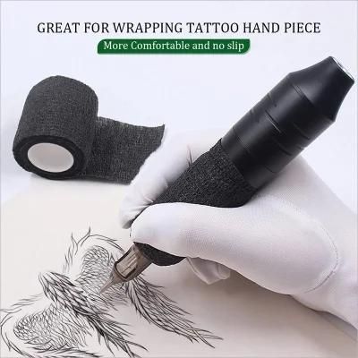 Tattoo Grip Cover Wrap Self-Adhesive Cohesive Elastic Non-Woven Bandage with TUV Rheinland CE FDA Certified