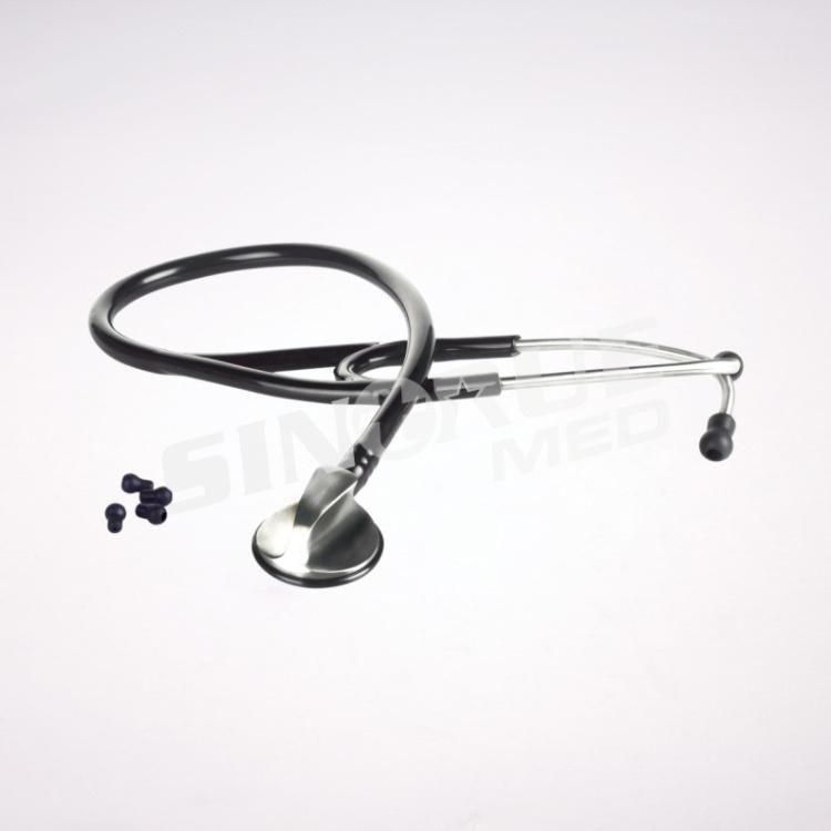 Hospital Clinic 215g 71cm Stainless Steel Cardiology Stethoscope