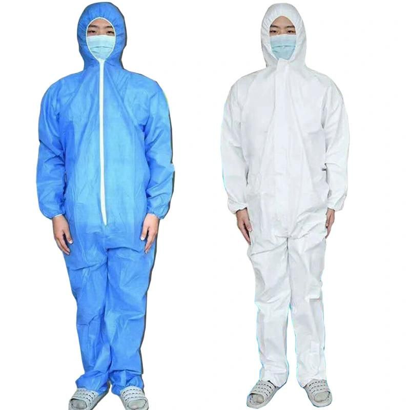Disposable Non-Woven Coveralls PP/SMS/Sf (Micro porous Film)