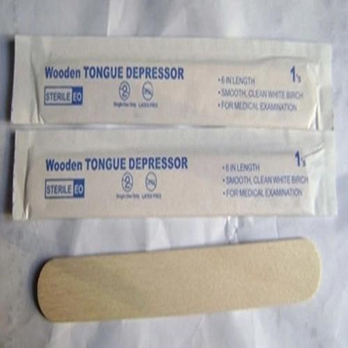 Medical Wooden Plastic Tongue Depressor