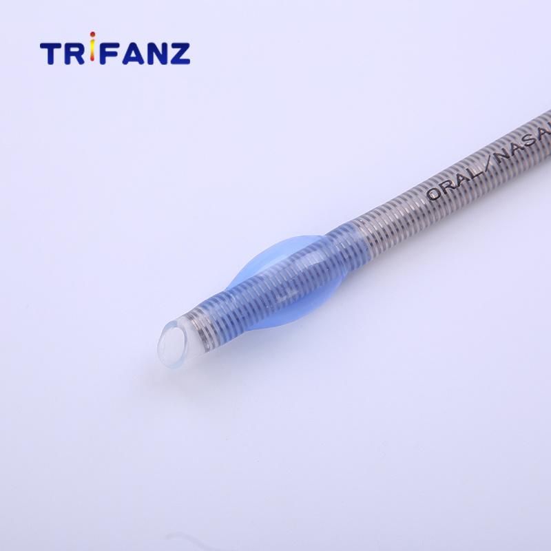 Medical Grade Material Silicone Reinforced Endotracheal Tube