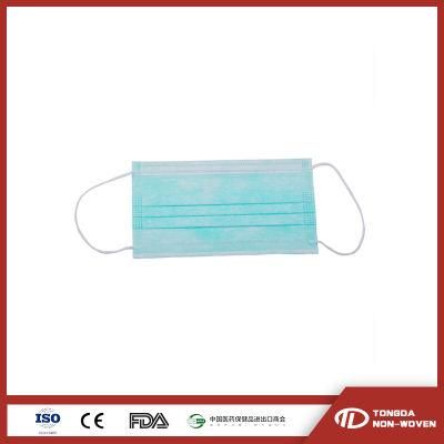 PP 3 Ply Disposable Medical Nonwoven Earloop Face Masks