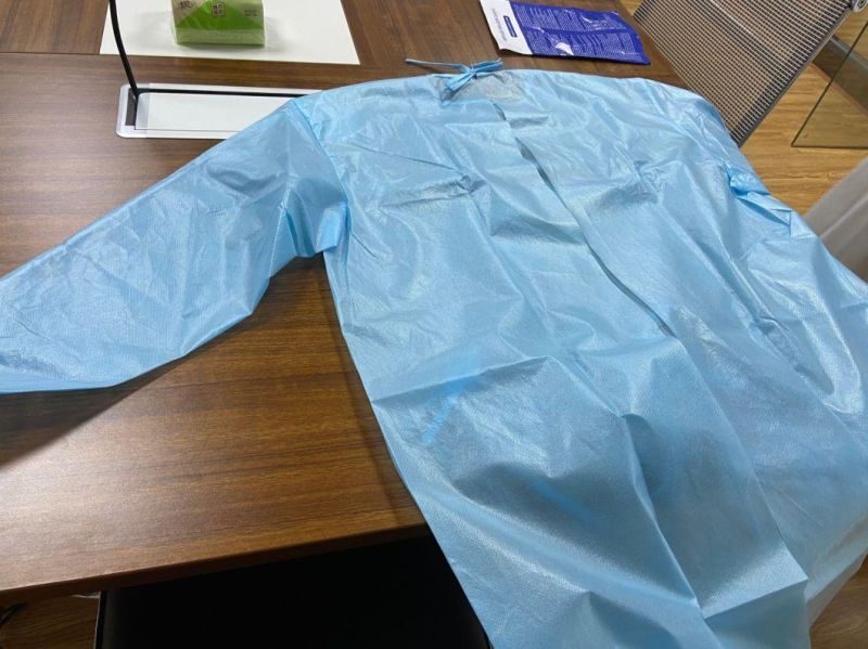 Wholesale Non-Woven Disposable Isolation Gown Split Suit Protection Clothing