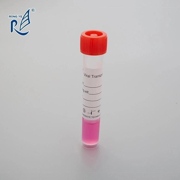 Disposable Virus Sampling Tube with Swab Made in China Vtm Manufacturer