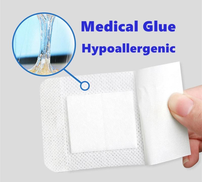 Nonwoven Adhesive Absorbent Sterile Surgical Wound Care Dressing