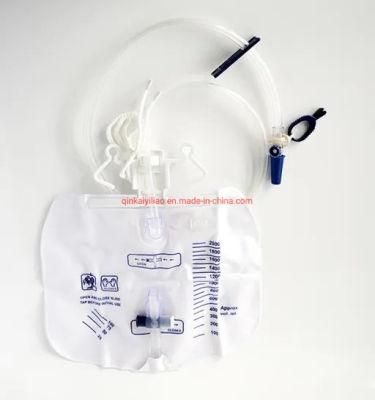 Sterile Economic Urine Bag Without Outlet, 2000ml