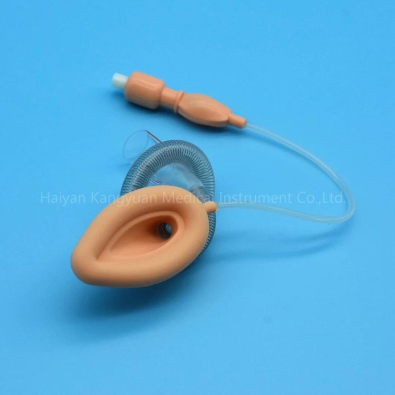 Disposable Silicone Reinforced Laryngeal Mask Airway Rlma Factory Anesthesia