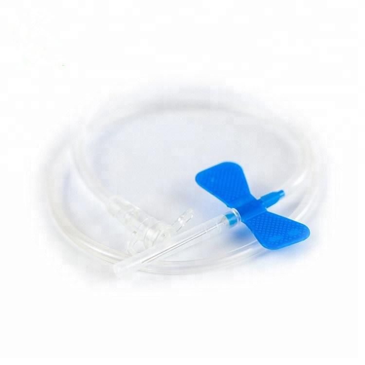 Highly Flexible Tube Single Wing Scalp Vein Set with Double Wings Design